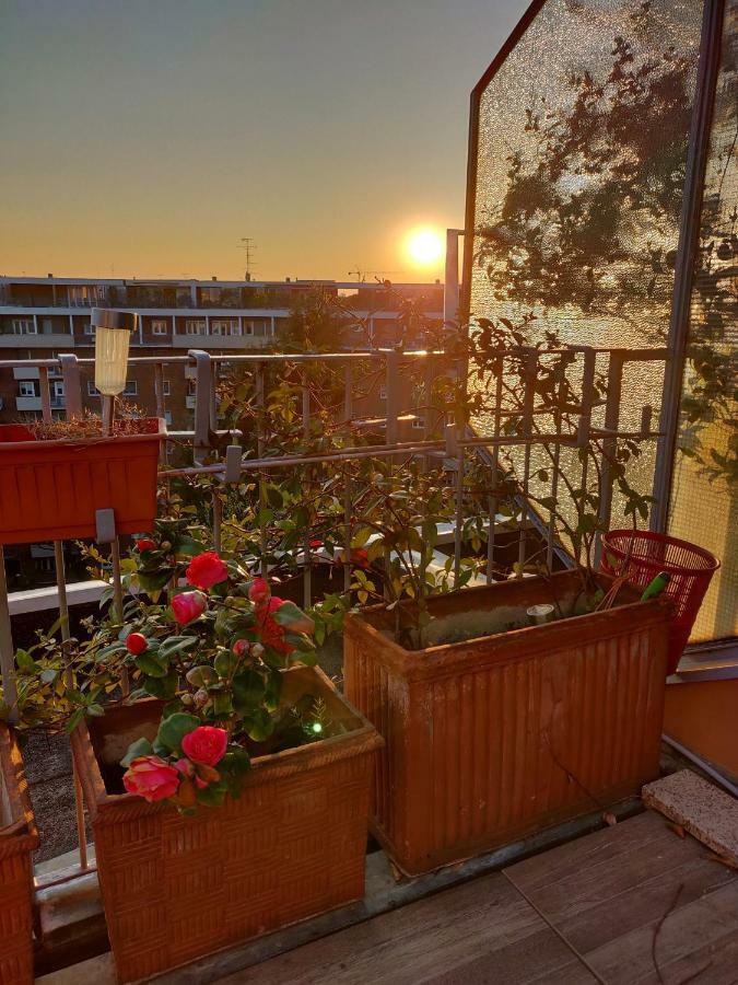 Exclusive Rooftop Apartment With Large Terrace In Solari/Tortona Milaan Buitenkant foto